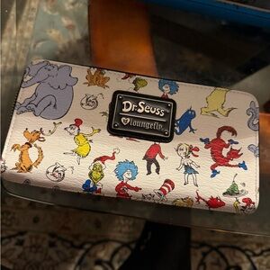 Loungefly Dr. Seuss Character Wallet - Multicolor on White